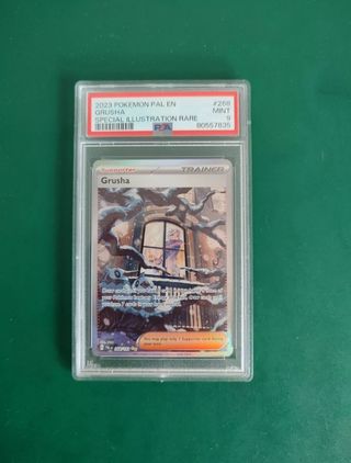 Pokemon PSA 9 GRUSHA 268/193 ALT ART ENG INGLESE 