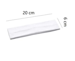 48 Fasce Capelli Bianche - Nuove