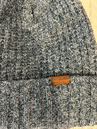 Gorro Columbia Gris - Cálido nuevo a estrenar