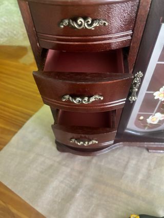 Joyero madera vintage