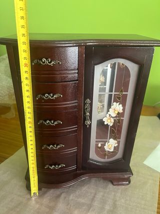 Joyero madera vintage