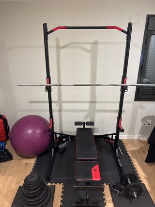 Gimnasio en casa: Barra, Banco & Paralelas