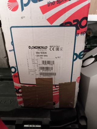 Bomba sumergible trituradora Pedrollo