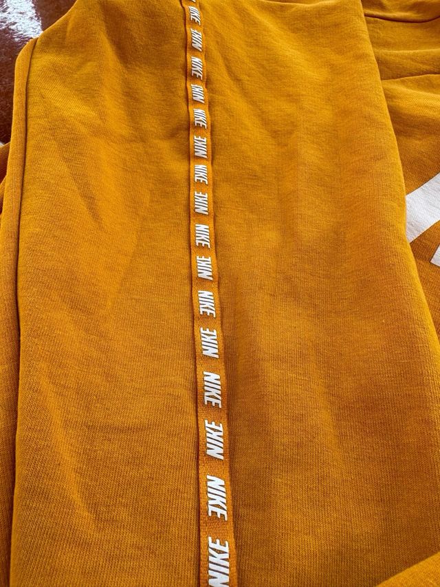 Sudadera Nike Mujer L - Naranja