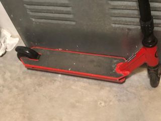 Patinete rojo - Scooter rojo de aluminio