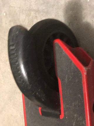 Patinete rojo - Scooter rojo de aluminio