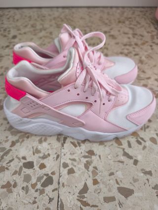 Tenis Nike Huarache Run Rosa