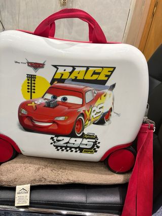 Maleta Cars Disney Pixar en perfecto estado