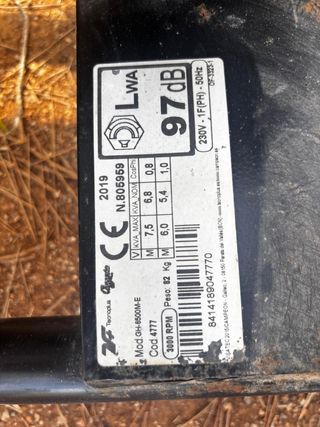 Generador eléctrico GH-6500M-E