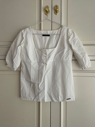 Blusa Burberry blanca