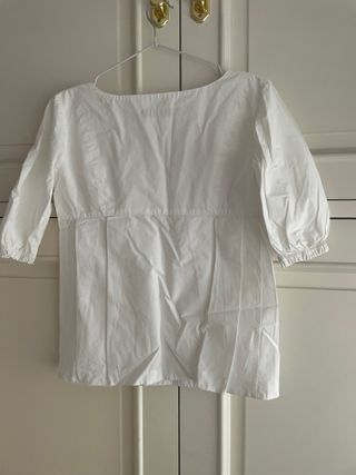 Blusa Burberry blanca
