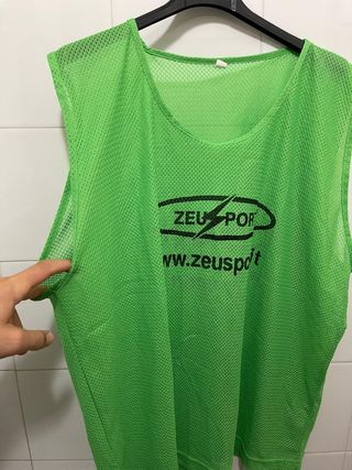 Casacca sportiva verde Zeusport