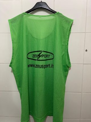 Casacca sportiva verde Zeusport