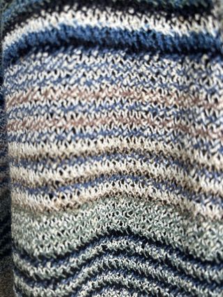 Cárdigan Missoni multicolor. ¡Obra maestra de talla XXL!