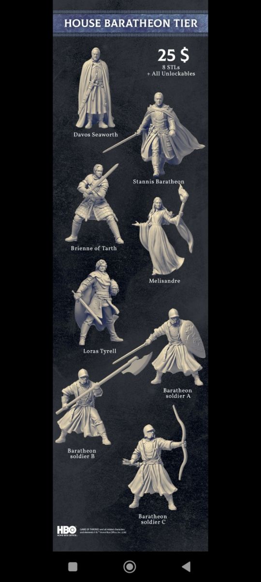 Juego de Tronos: Figuras & Bustos