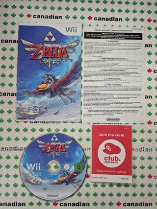 Zelda Skyward Sword Wii