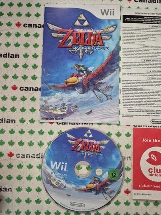 Zelda Skyward Sword Wii