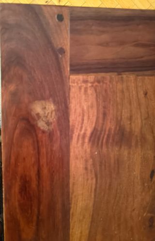 Mesa centro colonial  madera maciza tropical