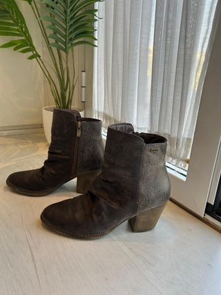 Botas Mustang Marrón Mujer