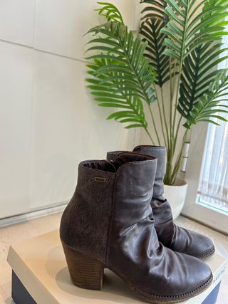 Botas Mustang Marrón Mujer