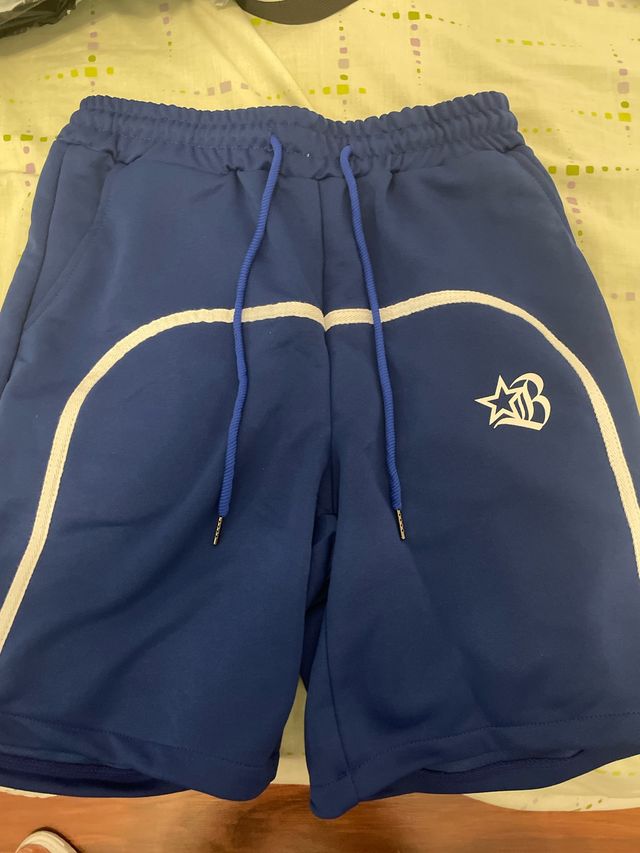 Shorts deportivos azules
