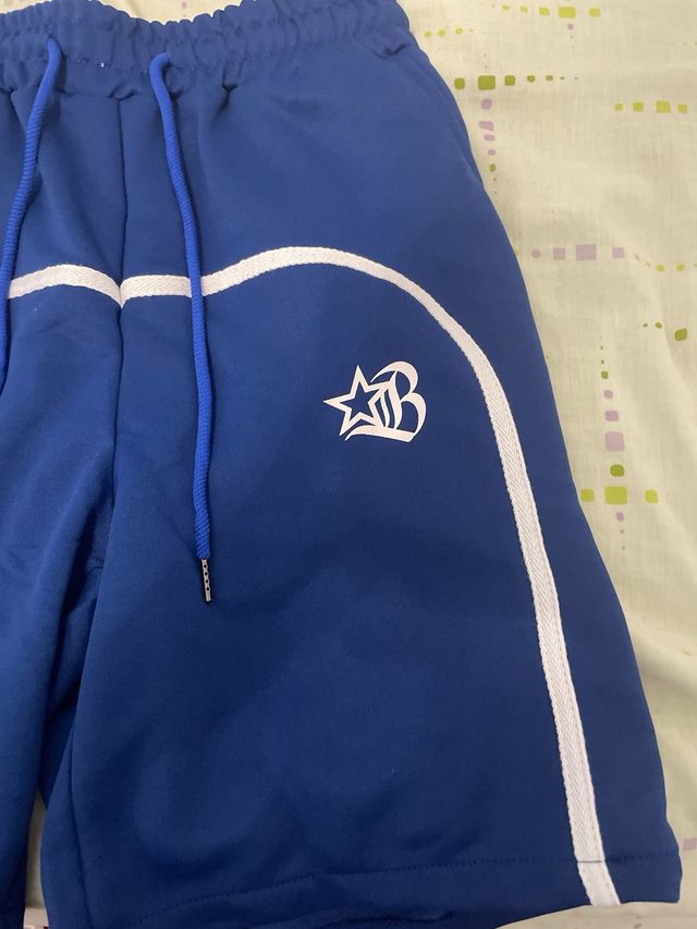 Shorts deportivos azules