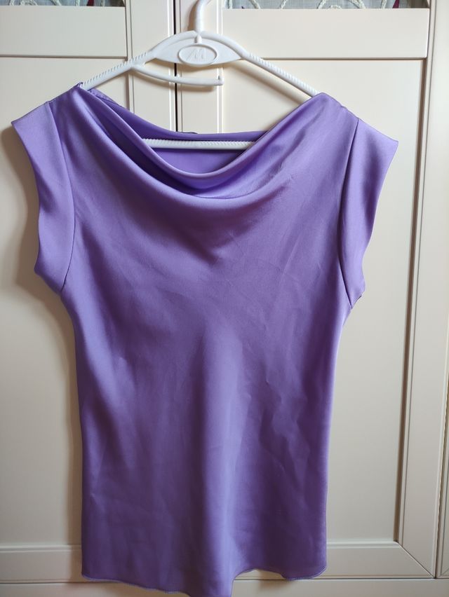 Blusa Lila - Sin Mangas