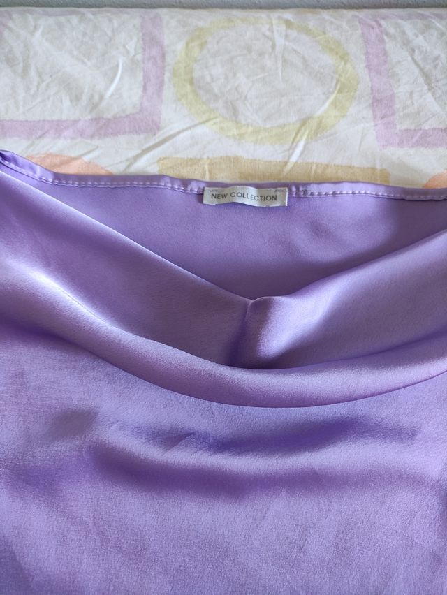 Blusa Lila - Sin Mangas