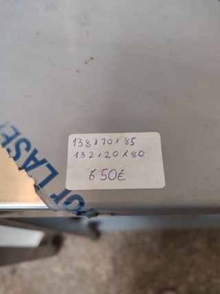 MESA DE 138 CM CON MESA DE PASE