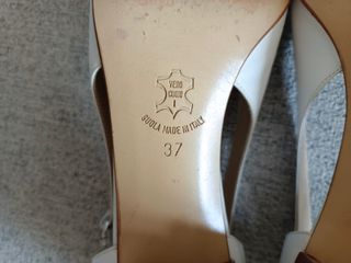 Scarpa donna Artico tacco basso vera pelle tg. 37 