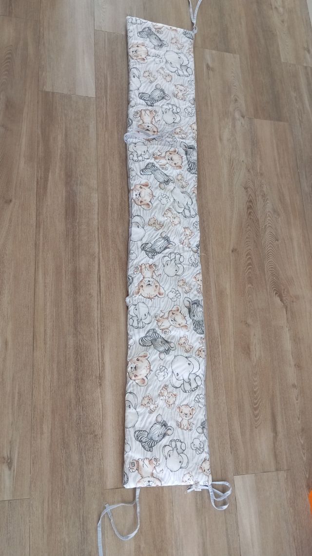 Edredón+cojín+chinchonera infantil safari