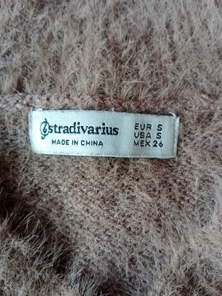 Jersey de pelo de Stradivarius
