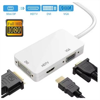 Adaptador 3 en 1 Mini DisplayPort a HDMI