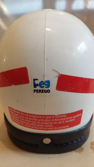 Casco bimbi Peg Perego vintage