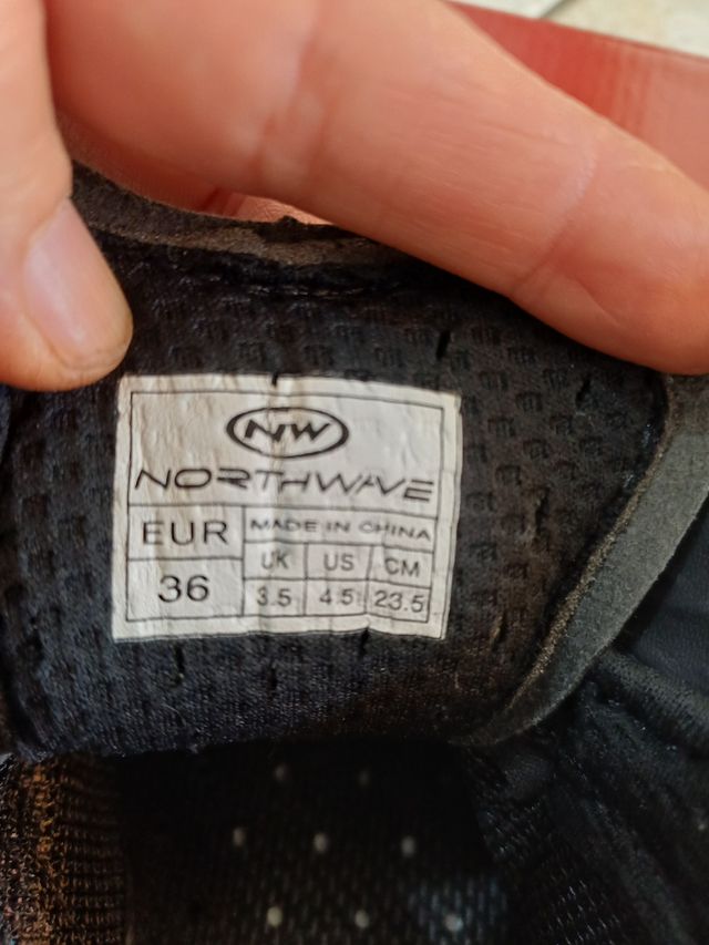 Scarpe bici Northwave 36 Look