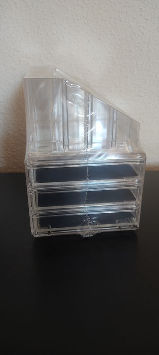 Organizador acrílico 4 cajones