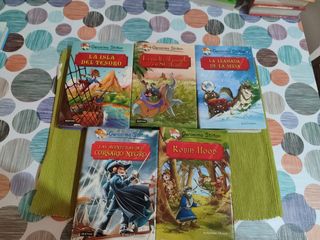 Gerónimo Stilton libros varios.