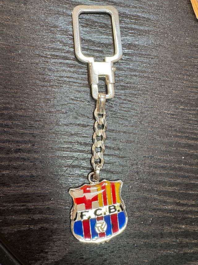 Llavero FC Barcelona - Plata