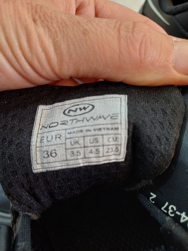 Scarpe bici Northwave 36 Look