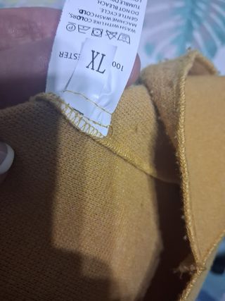 Chaqueta amarilla mujer