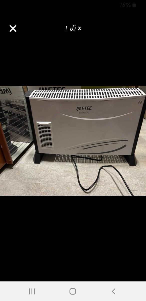 Stufa elettrica IMETEC EcoRapid.