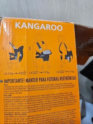 Mochila portabebés Jane Kangaroo