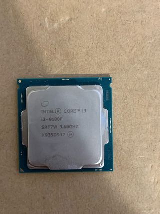 Procesador Intel Core i3-9100F 3.6GHz