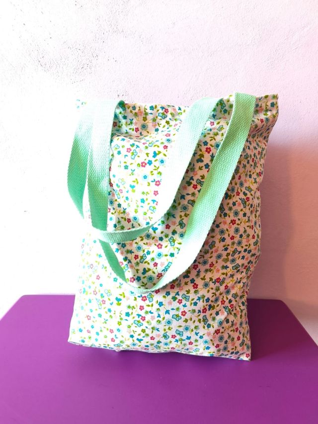 Bolso Tote - flores