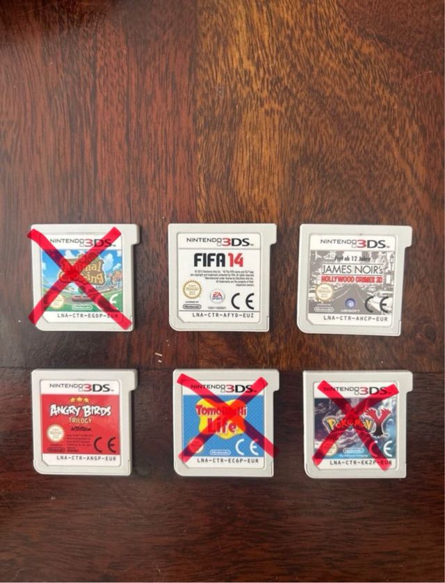 3 Juegos Nintendo 3DS