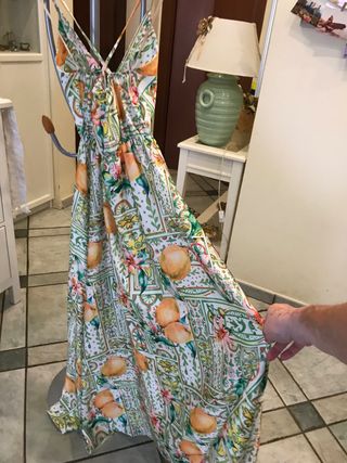 Vestito lungo estivo floreale