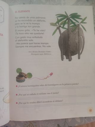 Lecturas. El regalo de cumpleaños. 2 Primaria