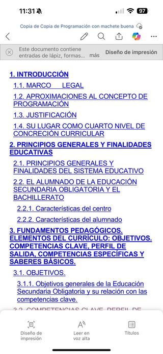 Programación oposiciones Secundaria Lengua Madrid 