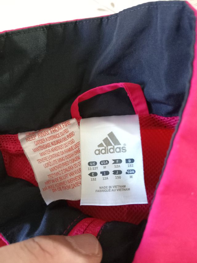 Sudadera Adidas Fucsia (Unisex)