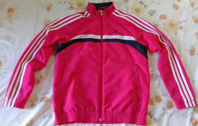 Sudadera Adidas Fucsia (Unisex)